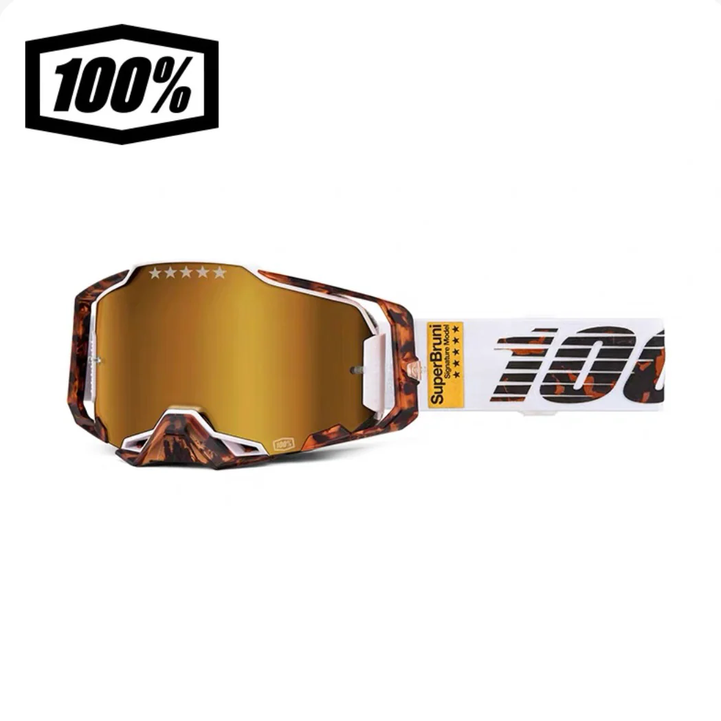 100% x Loic Bruni Gold Signature Goggle 100 Percent
