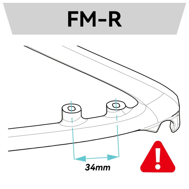 Lewis- Flat Mount Road Bike Caliper Adapter