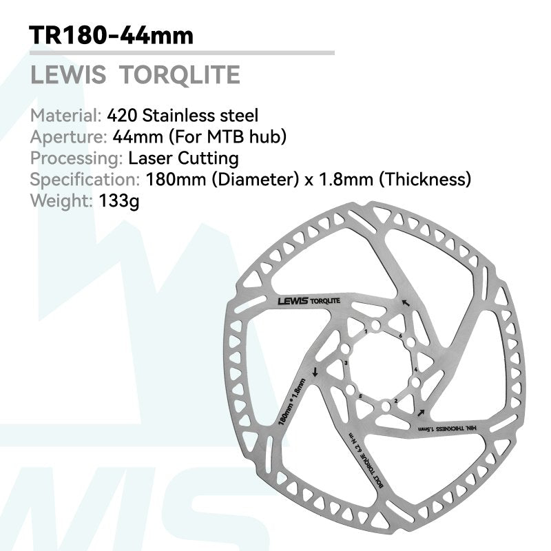 Lewis - TORQLITE Disc Brake Rotor 1.8mm Lewis