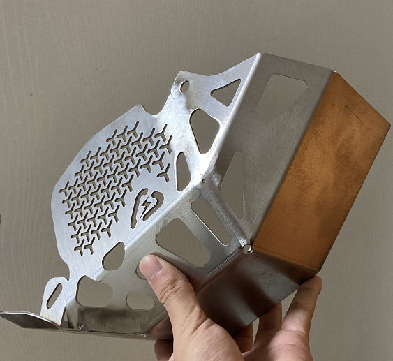 Surron Light-bee Motor Guard - Stainless Steel