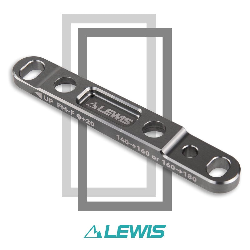 Lewis- Flat Mount Road Bike Caliper Adapter