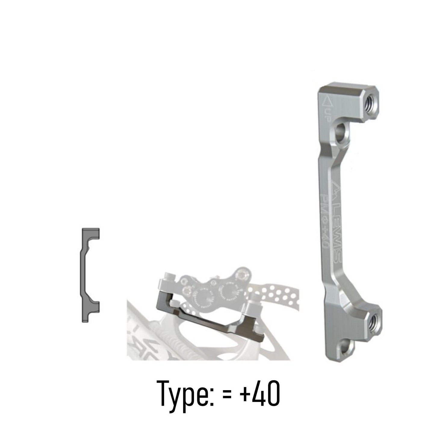Lewis- PM to PM Brake Mount Adapter