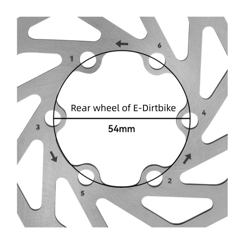 Lewis - E-Moto Specific Disc Brake Rotors Lewis