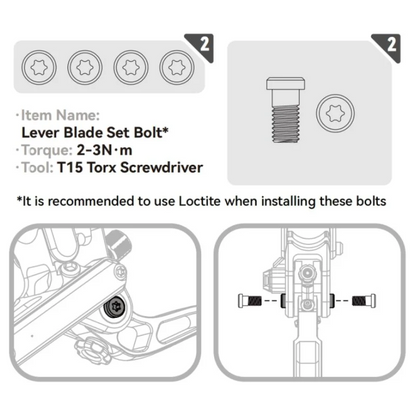 Lewis - Titanium Ti Bolt Upgrade Kit