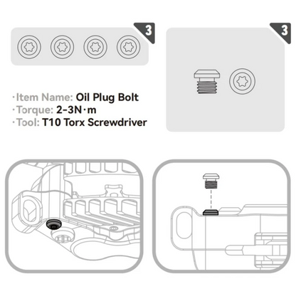 Lewis - Titanium Ti Bolt Upgrade Kit