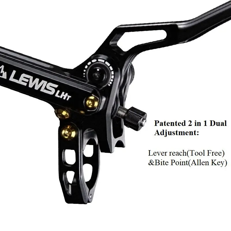 Lewis LHT Ultimate Brake Set - Titanium bolts and pistons – Lewis Tech