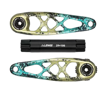 Lewis - ALU Crank set (Golden Jade)