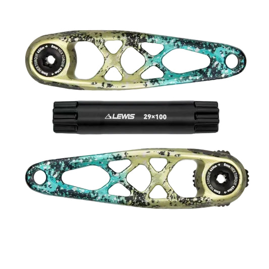 Lewis - ALU Crank set (Golden Jade)