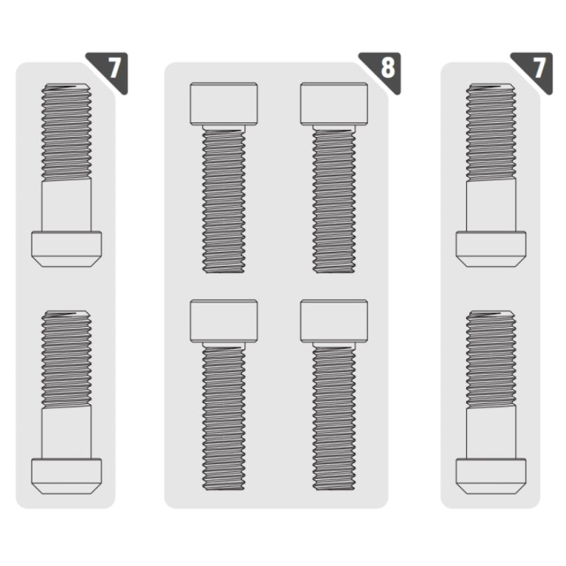 Lewis - Upgrade-Kit für Titan-Ti-Schrauben