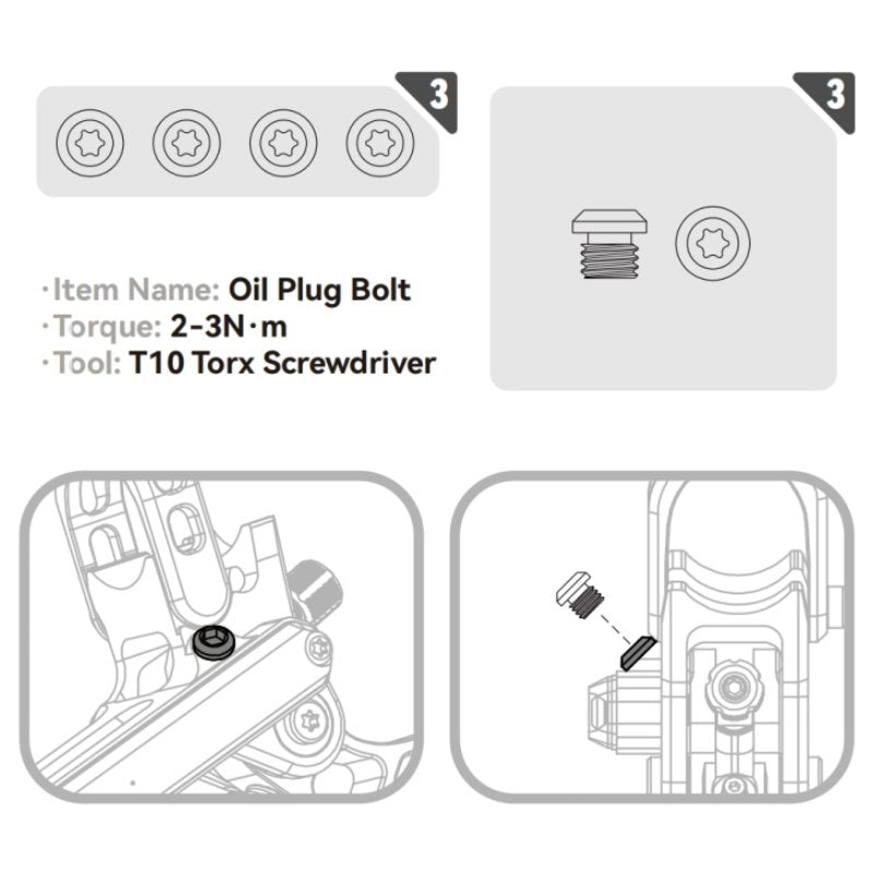 Lewis - Upgrade-Kit für Titan-Ti-Schrauben