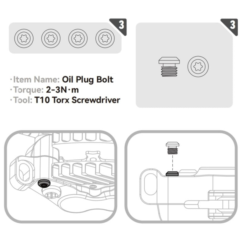 Lewis - Upgrade-Kit für Titan-Ti-Schrauben