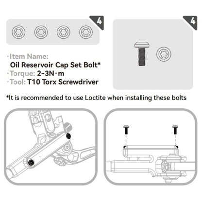 Lewis - Upgrade-Kit für Titan-Ti-Schrauben