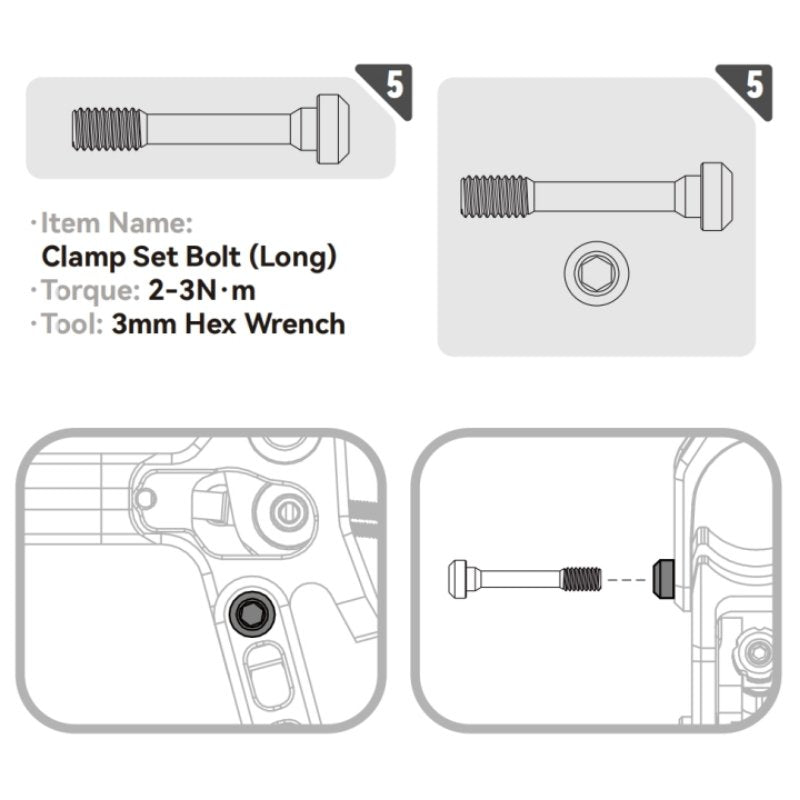 Lewis - Upgrade-Kit für Titan-Ti-Schrauben