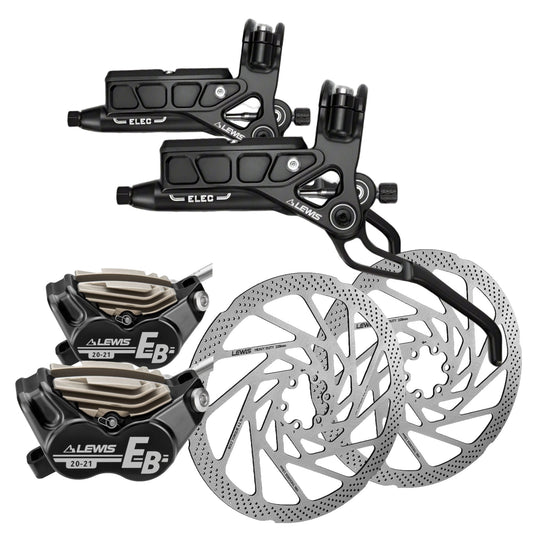 Lewis - EB 20-21 Bundle deal - Front & Rear Brakes, 2 Disc Brake Rotors