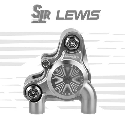 Lewis - Pinza per bici da strada Gravel BB2 Ti - Titanio (preordine)