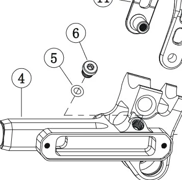 LH4, LHT, LV4, LV2 -Bleed screw Lewis