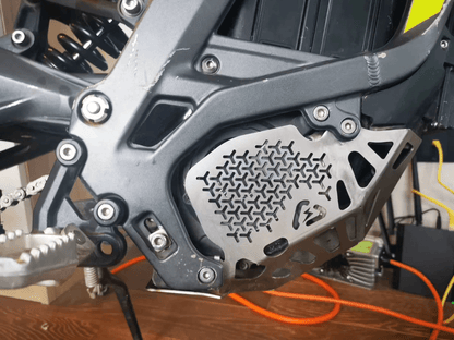 Surron Light-bee Motor Guard - Stainless Steel