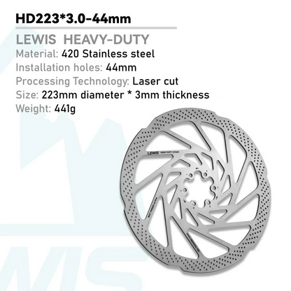 Lewis - E-Moto Specific Disc Brake Rotors Lewis