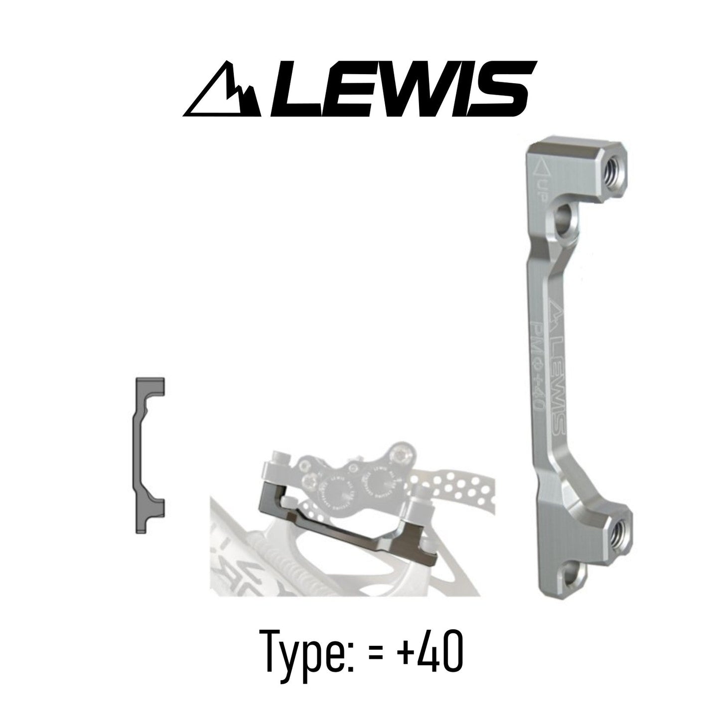 Lewis- PM to PM Brake Mount Adapter